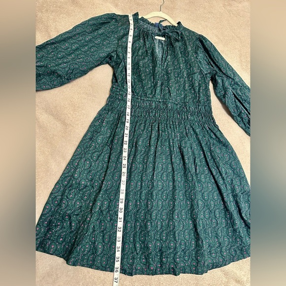 GAP Dark Green Long Sleeve Women’s Dress - Size M - Picture 7 of 9